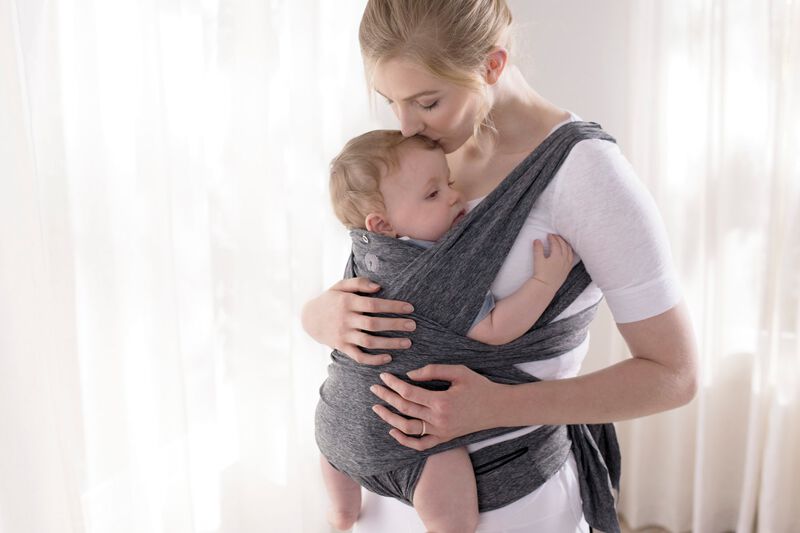 Boppy Comfyfit Baby Carrier (Up to 15kg)  (Grey) image number null